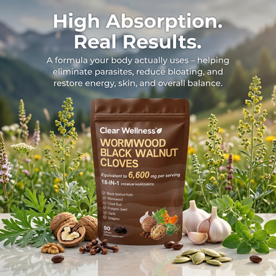 Wormwood Black Walnut Cloves