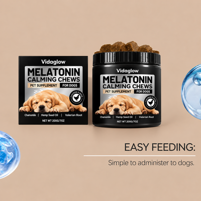 Melatonin Calming Chews for Dogs – Sleep Aid
